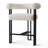 Bouclé Upholstered Counter Stool