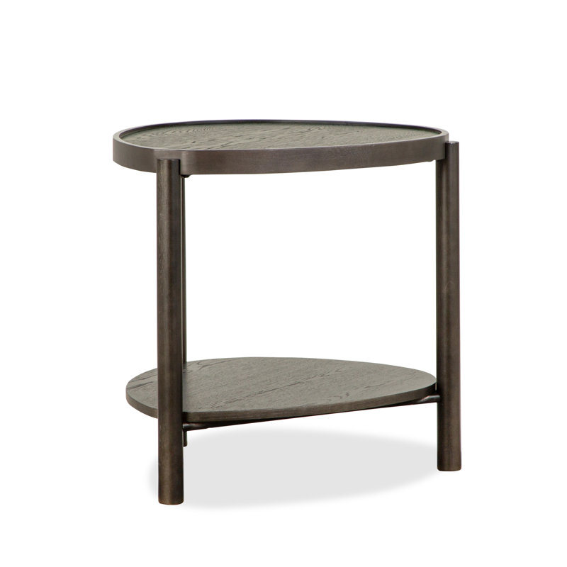Shaped Accent End Table