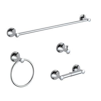 4 - Piece Bathroom Hardware Set