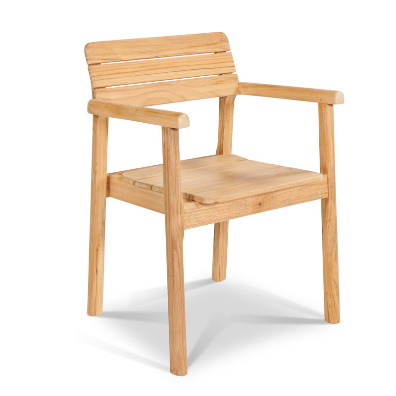 Modurn Outdoor Teak Dining Armchair