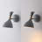Bloomsdale 1 - Light White/Brass Gold Wallchiere-876110408