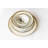 "The Luxury Collection" Marble Design Plate with Gold Trim - Small - 8"