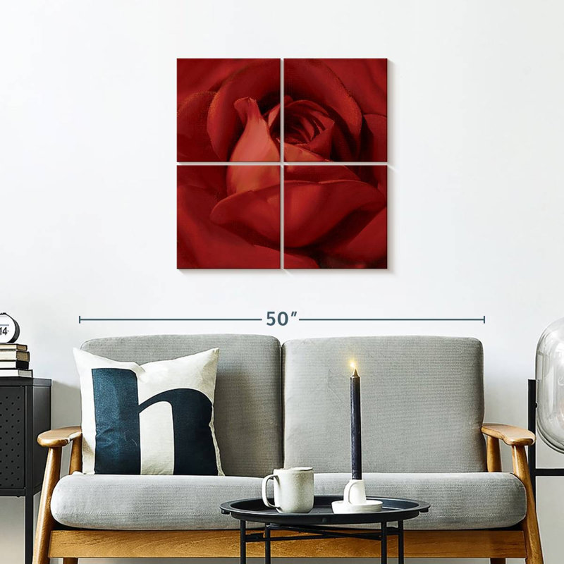 Harnek Sincere Red, 26" H x 26" W