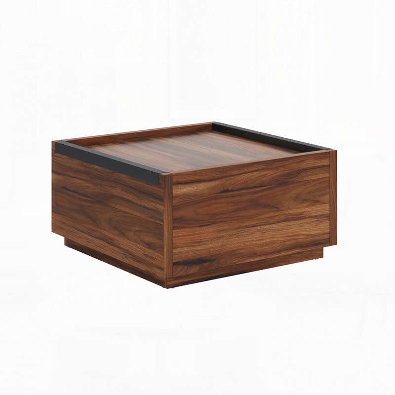 Tylor Single Coffee Table, Dark Brown