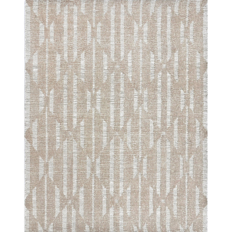 Hazen Hand Tufted Wool Geometric Indoor Rug