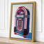 Jukebox Retro - Wrapped Canvas-1695446998-1695447003