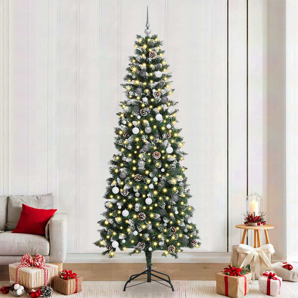 B&Q - Artificial Christmas Tree Green 240 Cm - Image 3