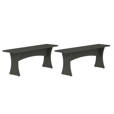 Coney 53" Mid-Century Modern Dining Bench