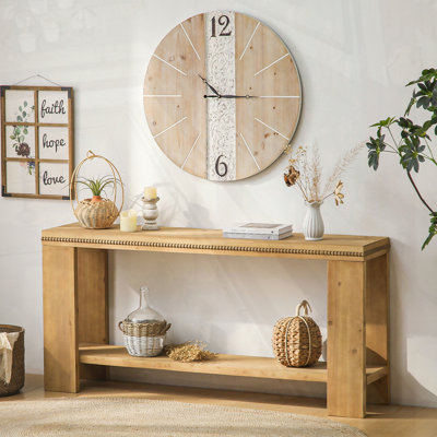 Console 63 "avec tablette de rangement Boho