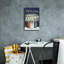  «Welcome Red, White & Blue Jar Trio» par Cindy Jacobs, art mural sur toile, 12 po x 18 po