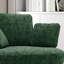 Fauteuil demi-tonneau pivotant en chenille de 40,5 po de largeur avec coussins-126422656