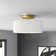 Baileigh Fabric Semi Flush Mount