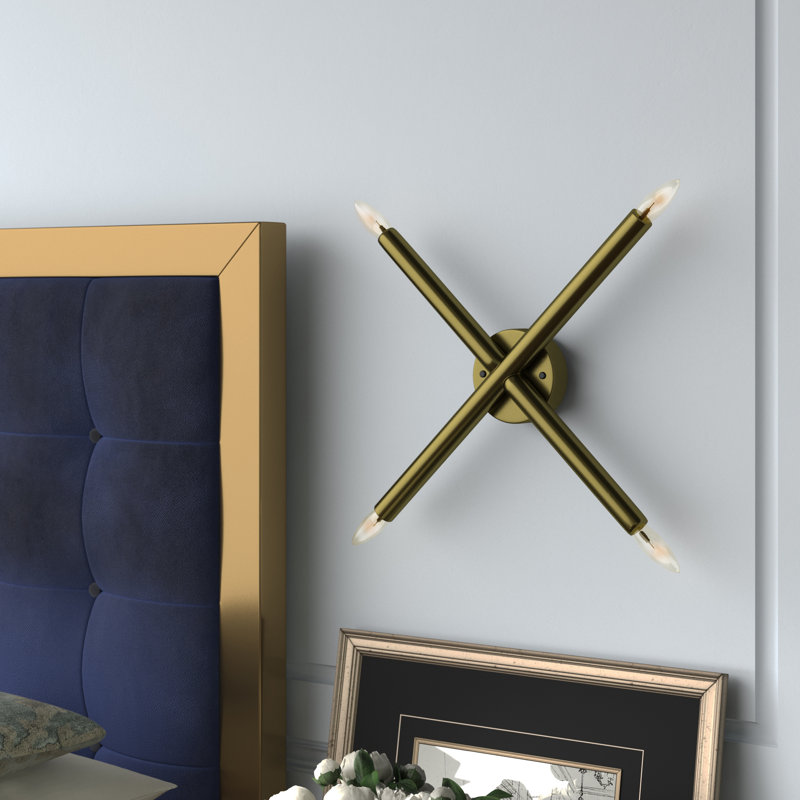 4 - Light Armed Sconce