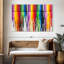 Crayon fondu - reproduction sur toile tendue-66567200