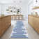 Krystalyn Washable Striped Indoor Rug