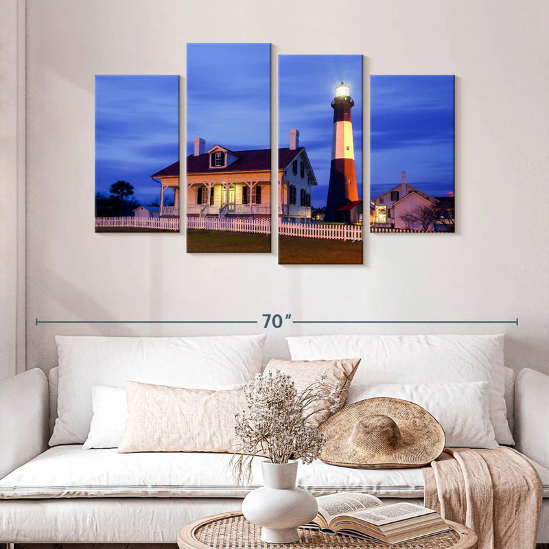 Tybee island lighthouse Aletra, H 32 po x l 52 po