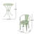 Lourdes 3 Pc Kd Metal Set-1365993207