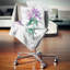 Dessin de lys mauves - coussin à imprimé floral-30744481-30744485