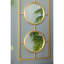 Miroir mural 43 po x 16 po 3 pièces, miroir