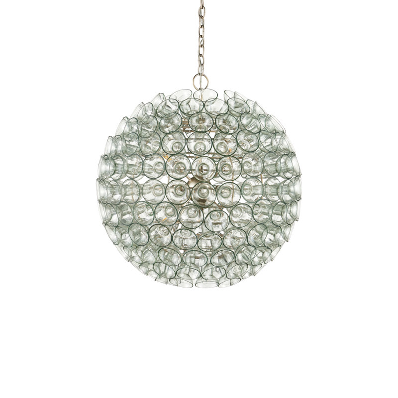 Lustre orbe 9 lumières Eau de Vie