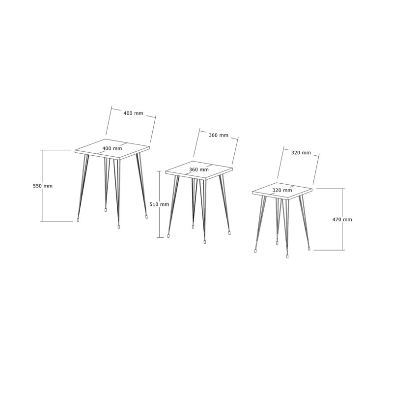 Puqa Design Coffee Table, Natural