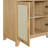Sheridan 70.86" H x 31.49" W Mid-Century Modern 7-Shelf Storage Bookcase Cabinet in Natural-91028878