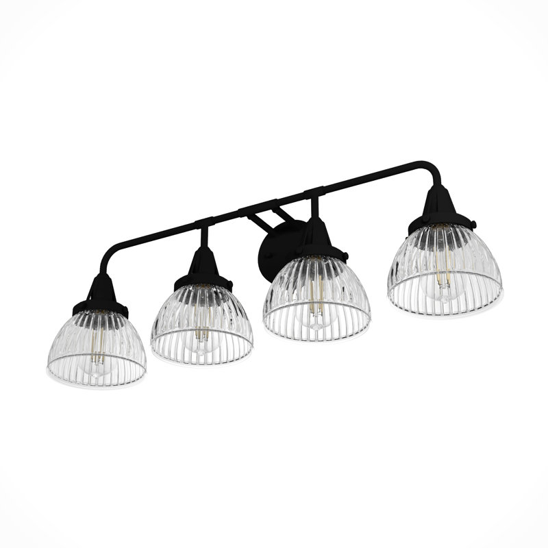 Cypress Grove 4 Light Bathroom Vanity Light, Natural Iron
