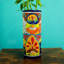 Vase de table cylindrique en céramique Talavera
