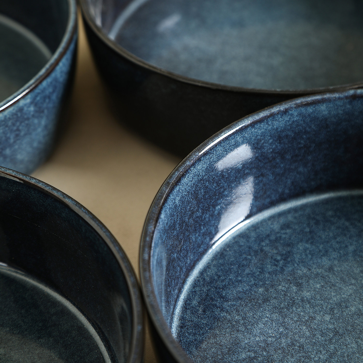 Stone Lain Eden Stoneware Pasta Bowl, Blue