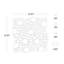 Spa Super White Circles Glass Tiles