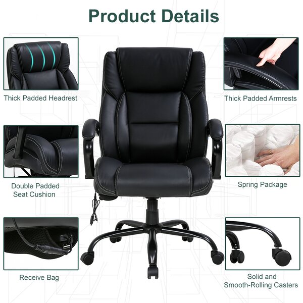 The Twillery Co.® Abeer Executive Chair & Reviews | Wayfair