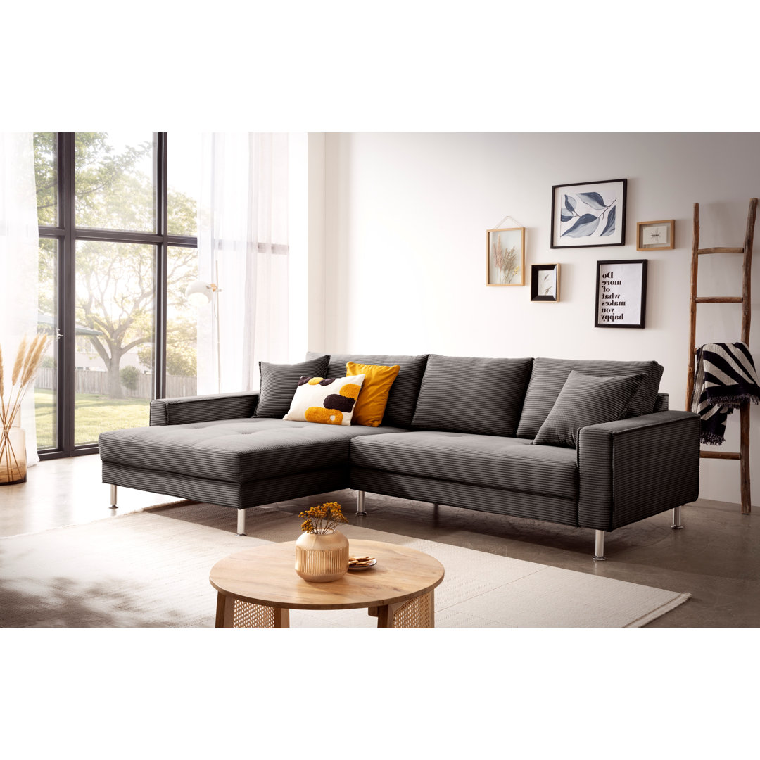 Ecksofa Norvie aus Cord