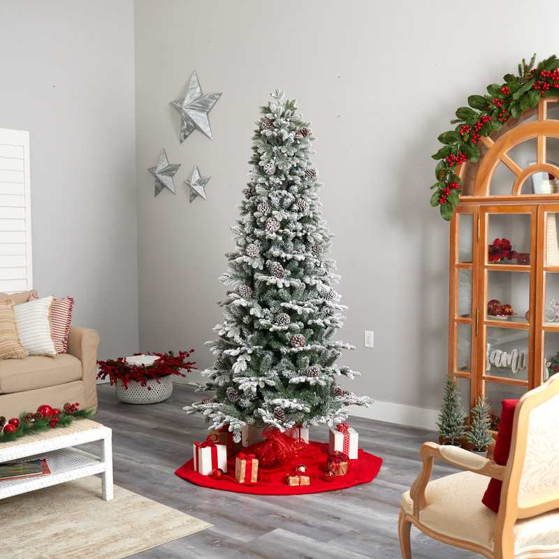 90' H Lighted Artificial Christmas Tree