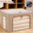 Large Capacity Clothes Storage Bag Organizer With Thick Fabric For Comforters