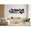 Art mural en acrylique minimaliste en cubes-71041884