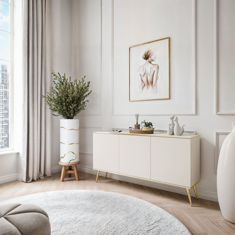 160cm Sideboard, Beige