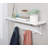 Ciardi Floating Shelf with Hooks - Wall Mounted Storage Shelf, Space Saving Organizer-823218563-858827532
