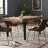Trym Metal Base Dining Table