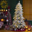 Guillema Green/White Fir Artificial Christmas Tree-254115551