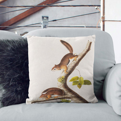 Floral Square Cushion