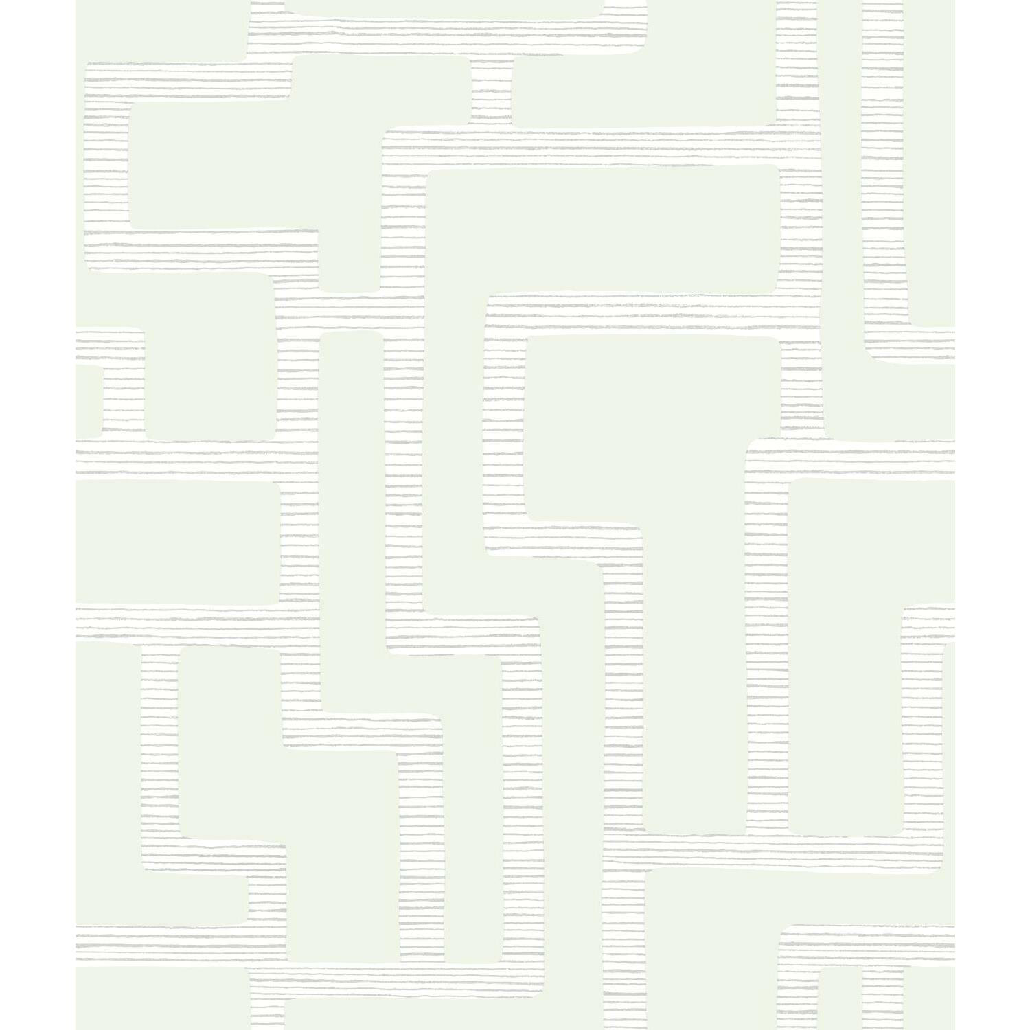 Willem Geometric Wallpaper, Pearl
