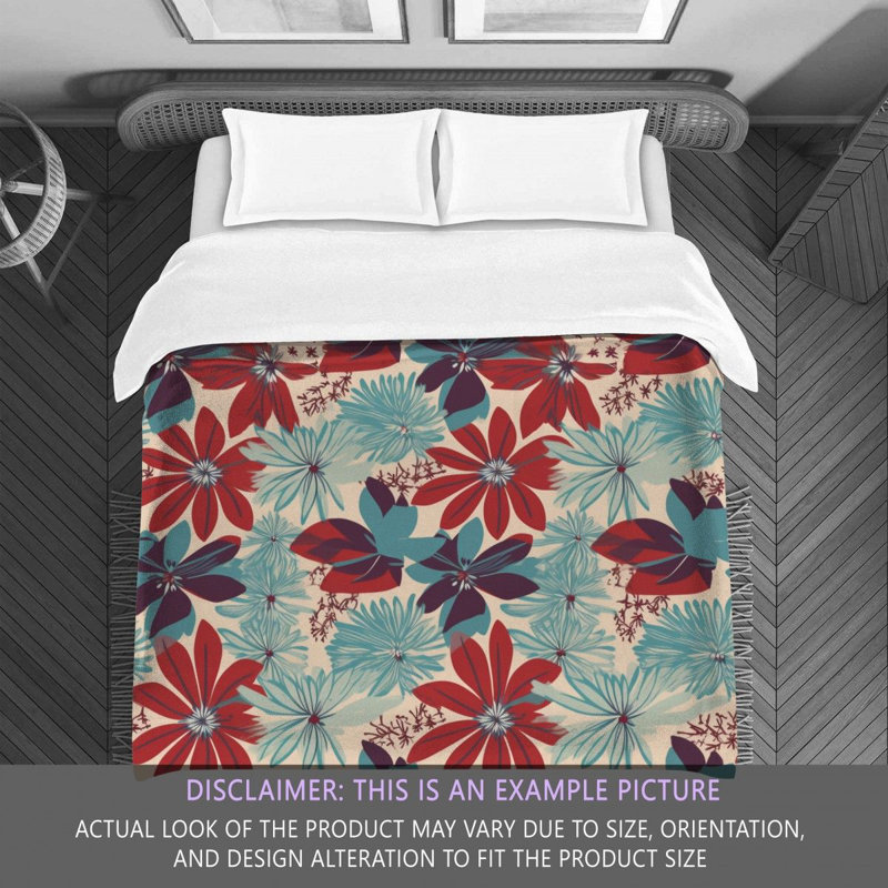 Floral Ansa Comforter, King Comforter