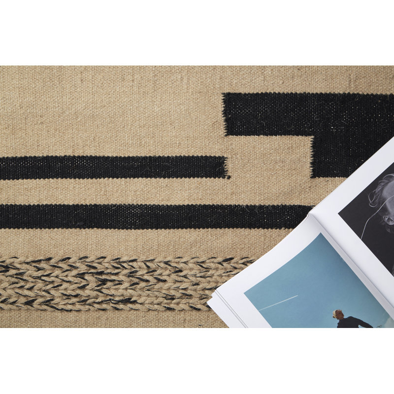 Adonis Geometric Hand Woven Area Rug, Rectangle 120 x 180cm