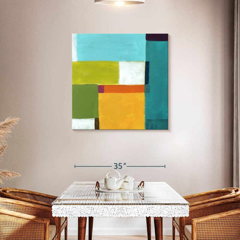 City Square I, 36" H x 36" W