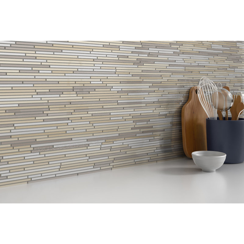 Infinity Aeon 12 in. x 12 in. Glossy Glass Wall Tile (11.52 sq. ft./Case)