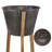 Inetha Wood Pot Planter