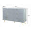 Commode double 6 tiroirs l 55 po Schulz-2056740586