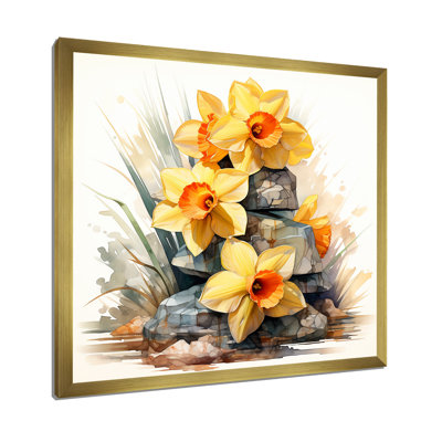 Yellow Daffodil Gardn Beauty II - Daffodil Wall Art