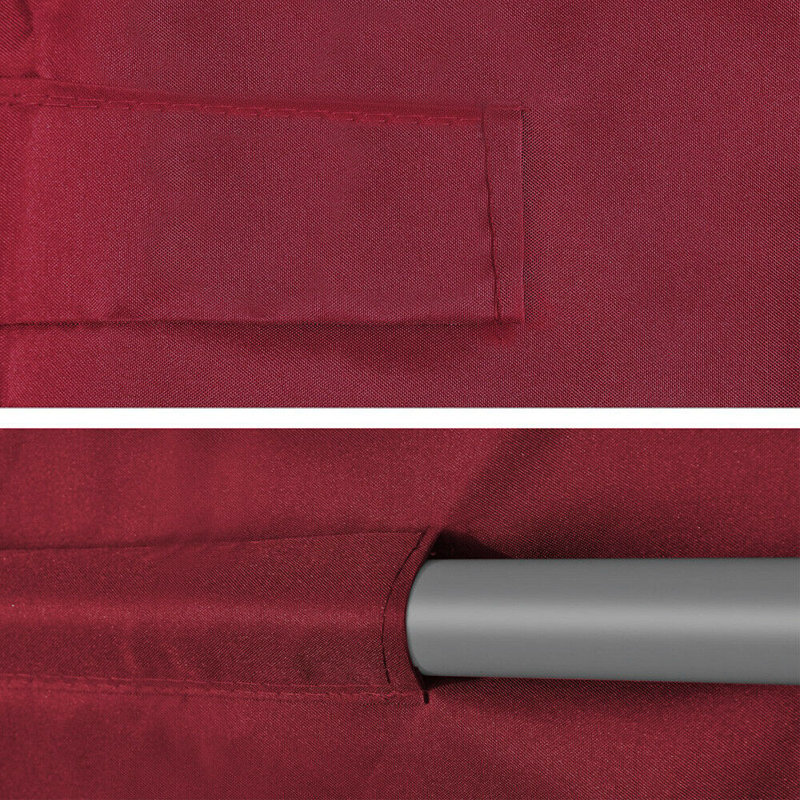 Auvent de remplacement pour patio, Rouge