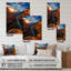 Canyon, dévoilement majestueux I - art mural acrylique Canyon moderne-1216892265